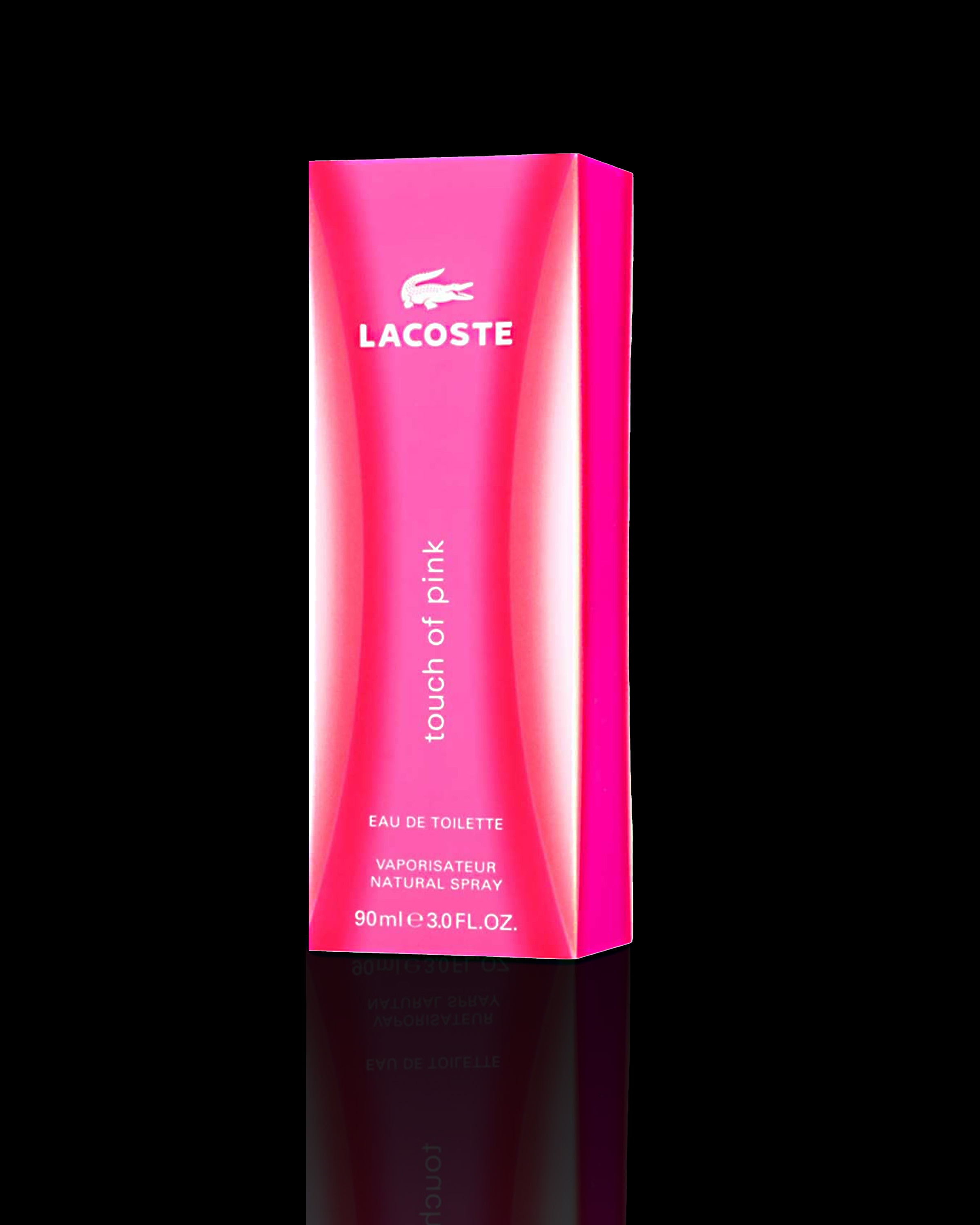 Lacoste Touch of Pink Women's 3oz EDT Spray | Vibrant & Feminine Fragrance