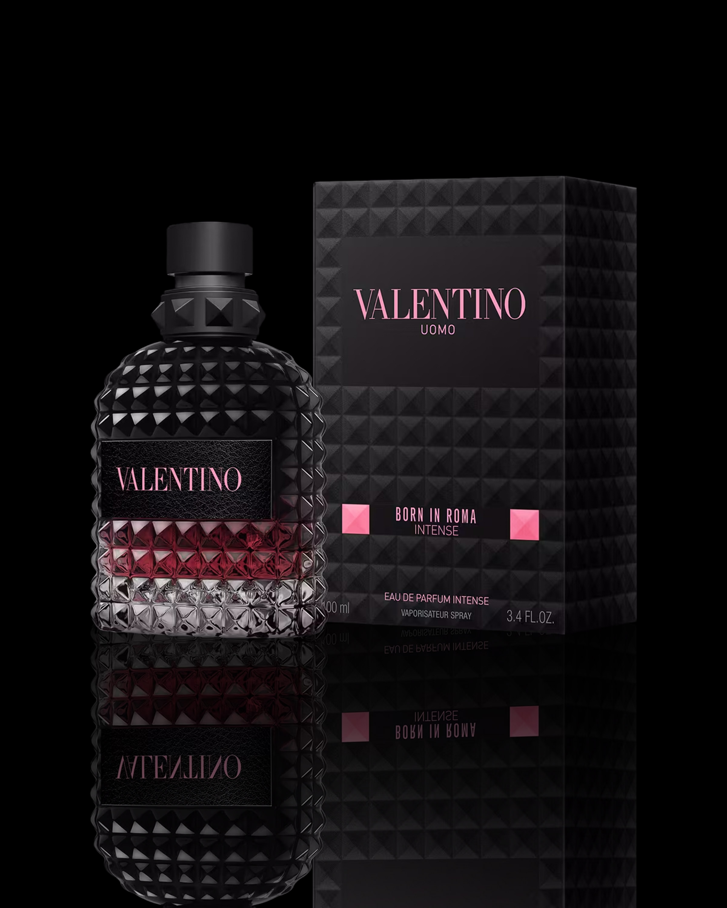Valentino Uomo Born in Roma Intense Men's 3.4oz EDP Spray | Powerful & Sophisticated Cologne