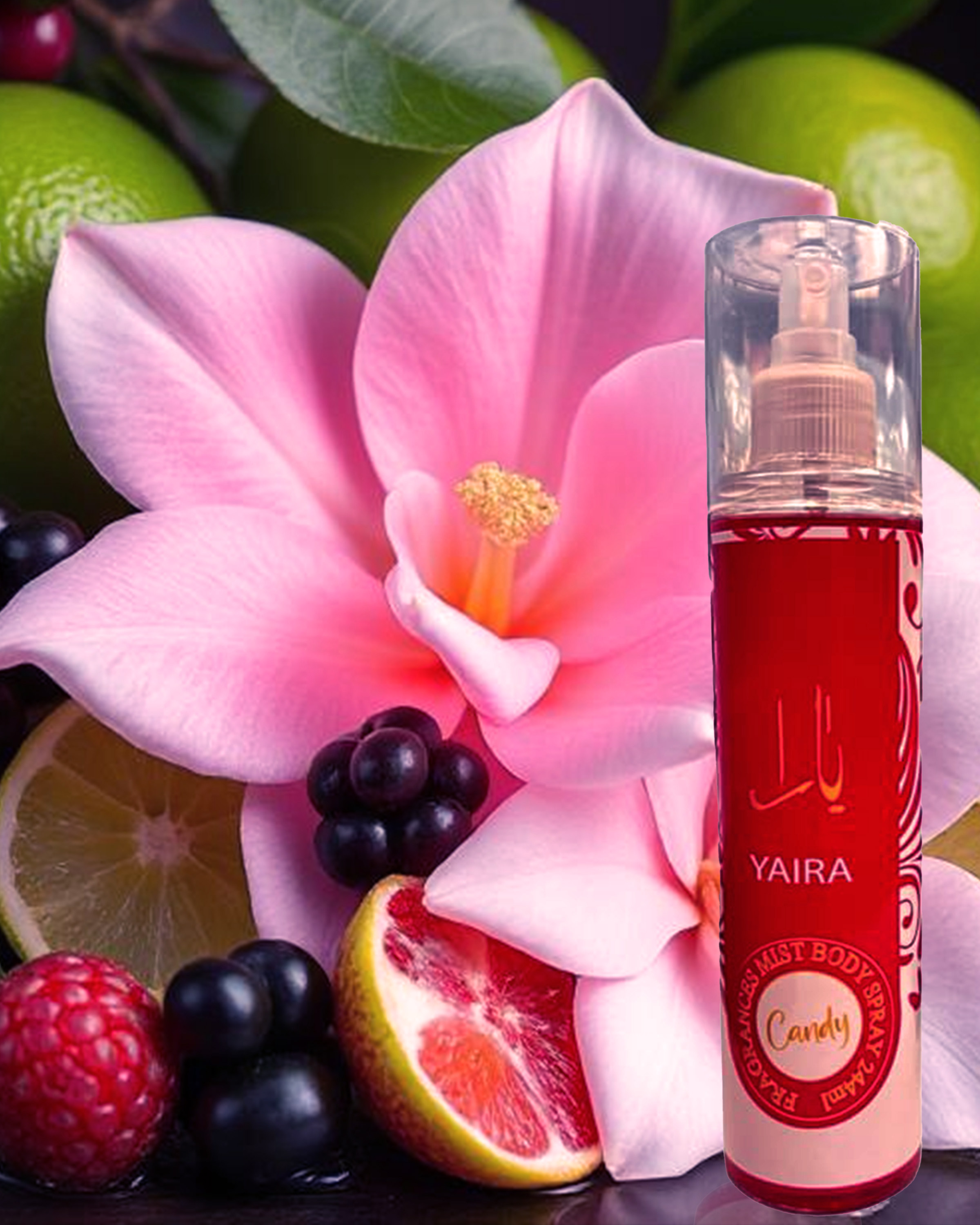 Macarena Yaira-Candy 8.0oz Body Spray | Sweet & Fruity Body Mist