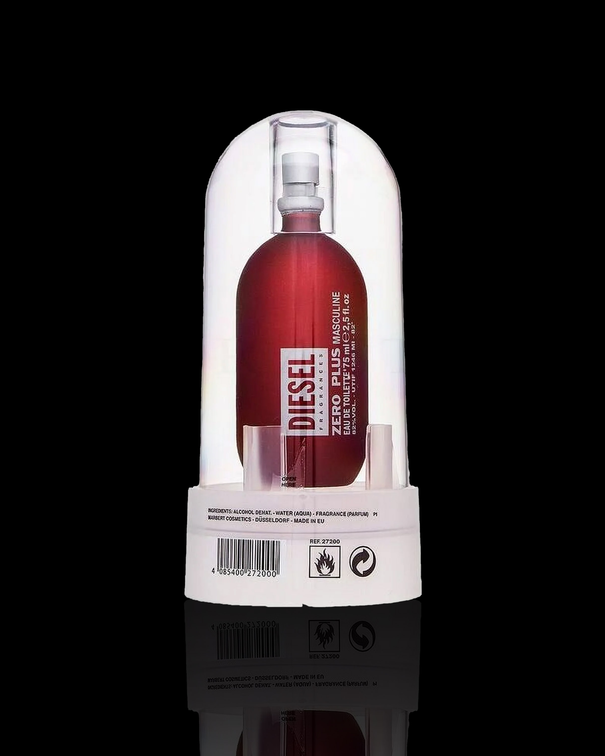 Diesel Zero Plus for Men 2.5oz EDT Spray | Warm & Comforting Men's Fragrance