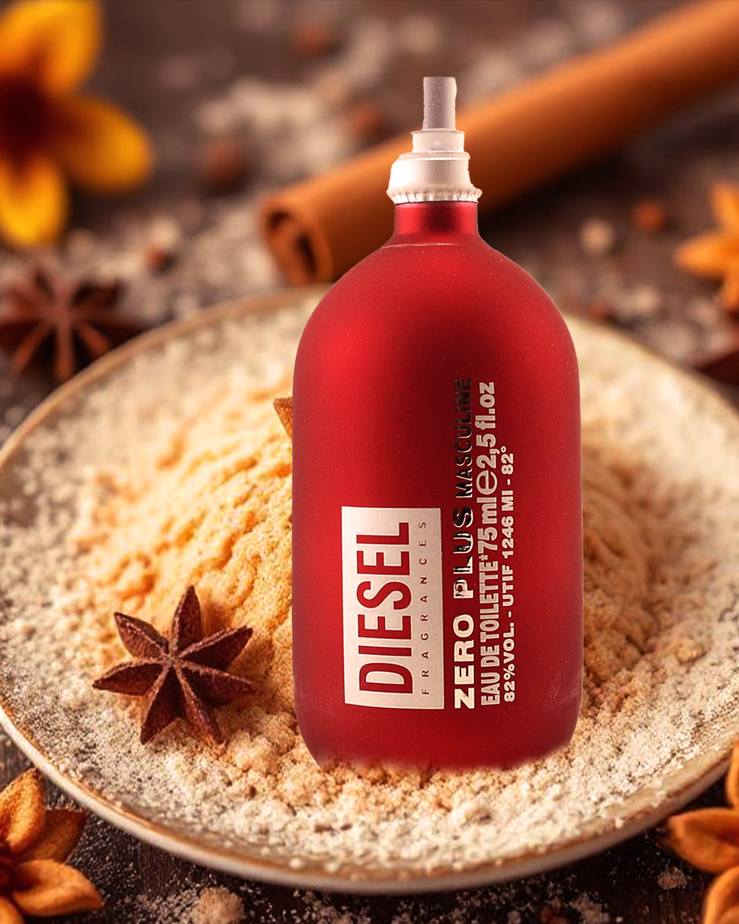 Diesel Zero Plus for Men 2.5oz EDT Spray | Warm & Comforting Men's Fragrance