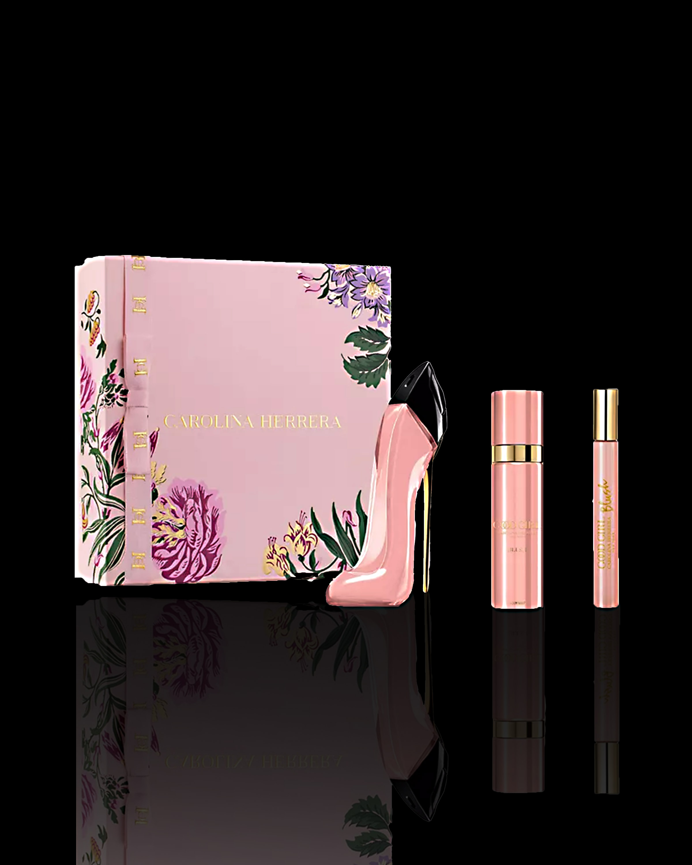 Carolina Herrera Good Girl Blush 3-Piece Gift Set, 2.7oz EDP Spray | Women's Floral & Radiant Fragrance
