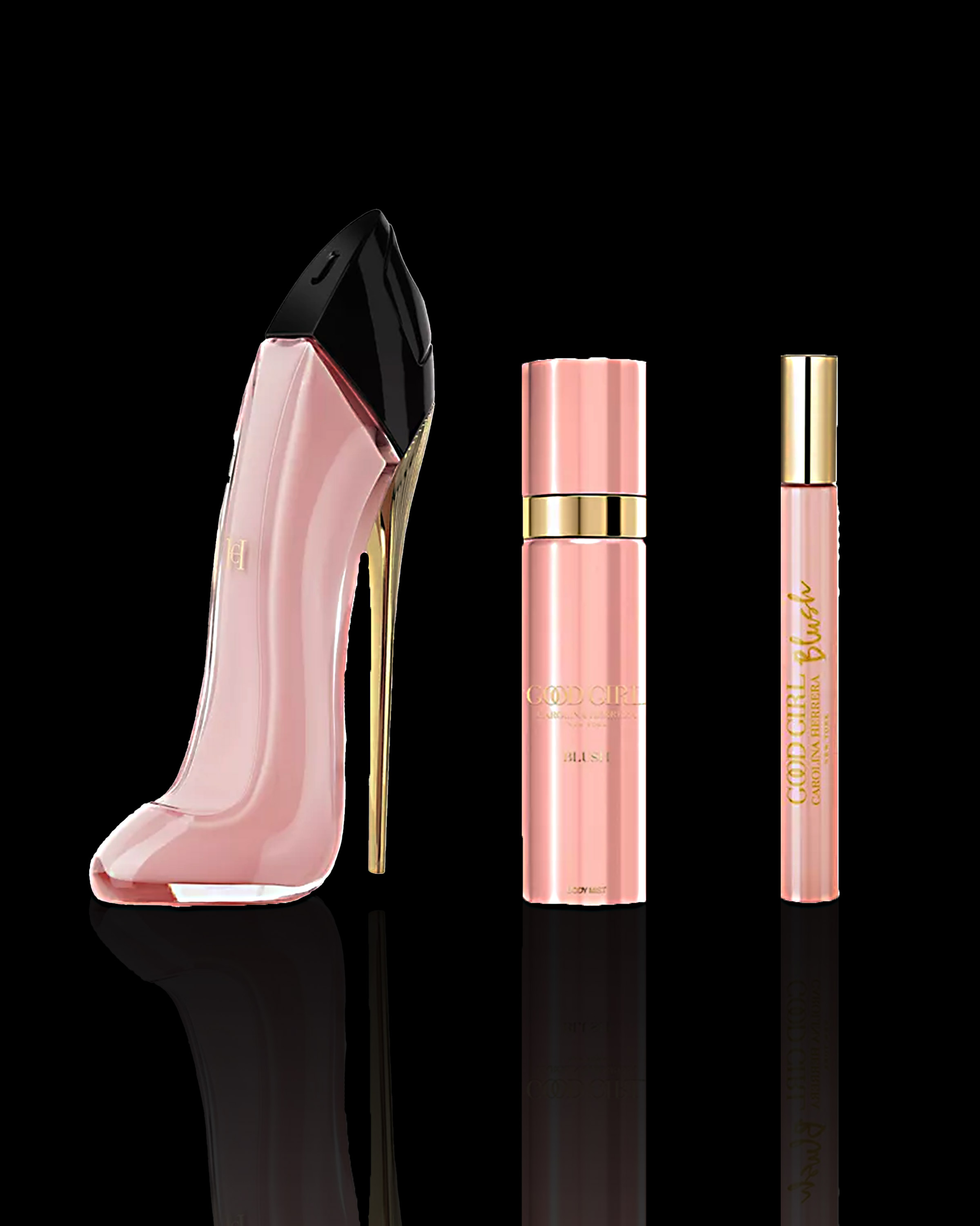 Carolina Herrera Good Girl Blush 3-Piece Gift Set, 2.7oz EDP Spray | Women's Floral & Radiant Fragrance