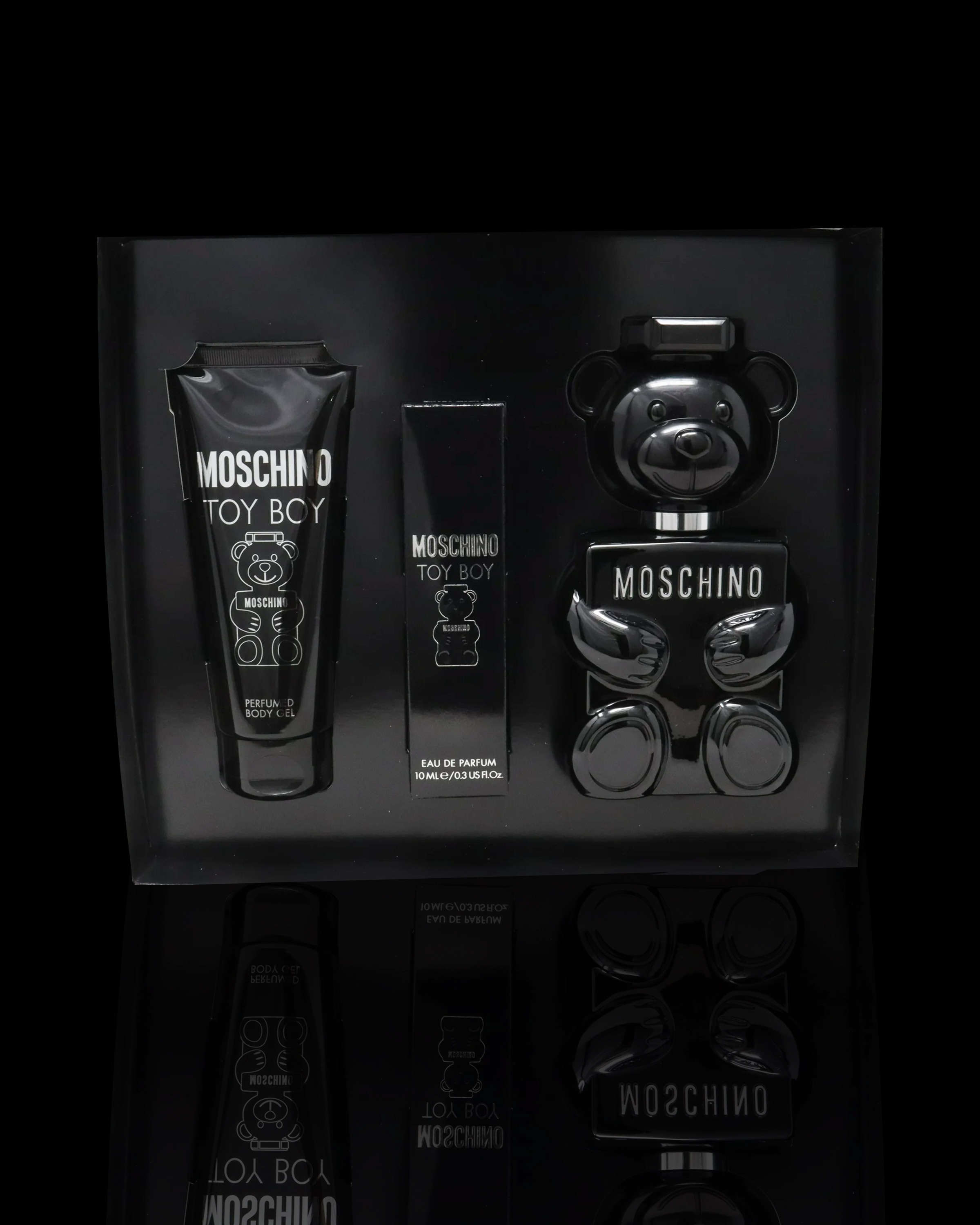 Moschino Toy 2 Boy Gift Set, 3.4oz EDT Spray | Unique Men's 3-Piece Cologne Set