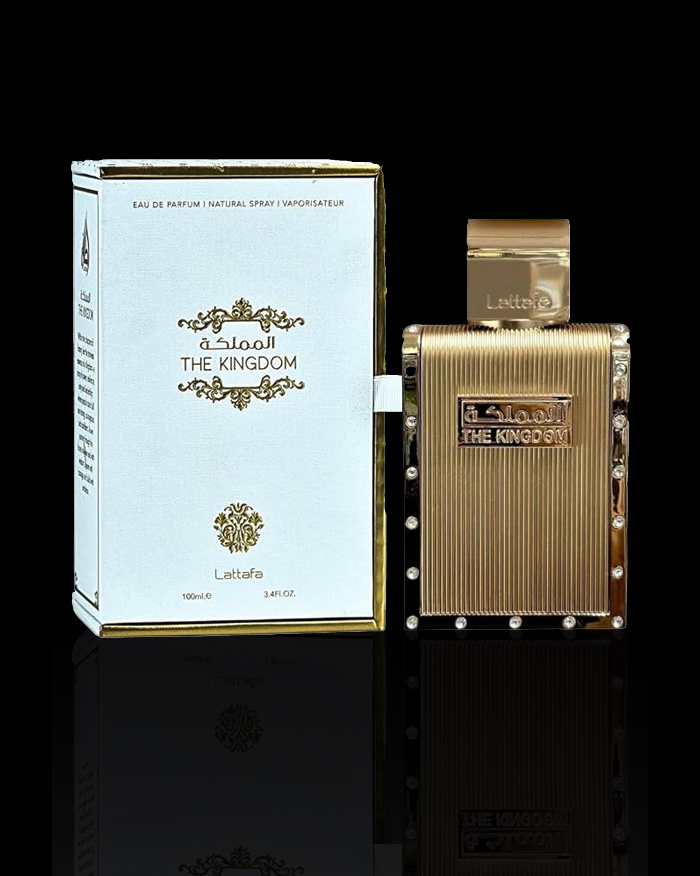 Lattafa Kingdom 3.4oz EDT Spray | Regal Arabian Men's Fragrance