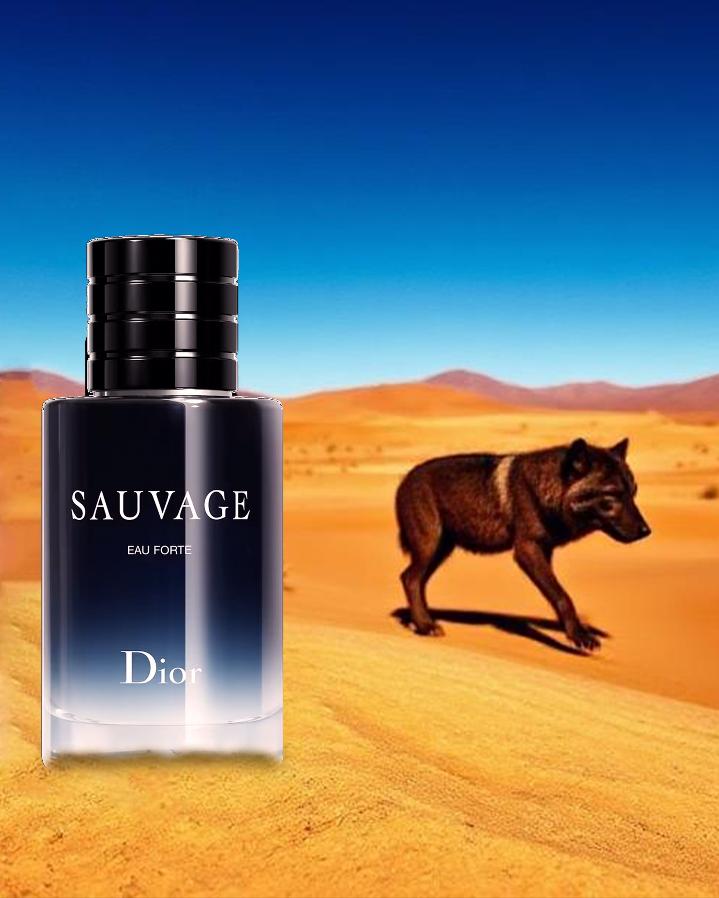 Christian Dior Sauvage Men's 3.4oz Parfum Spray | Intense & Masculine Fragrance