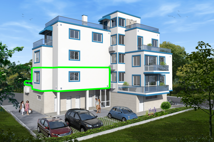 Апарт 1 в бутикова сграда в г.Бяла