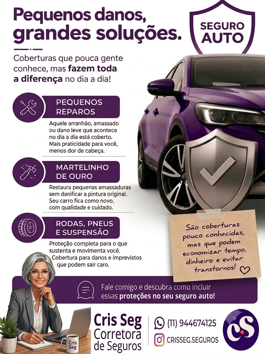Seguro Auto: Coberturas Extras