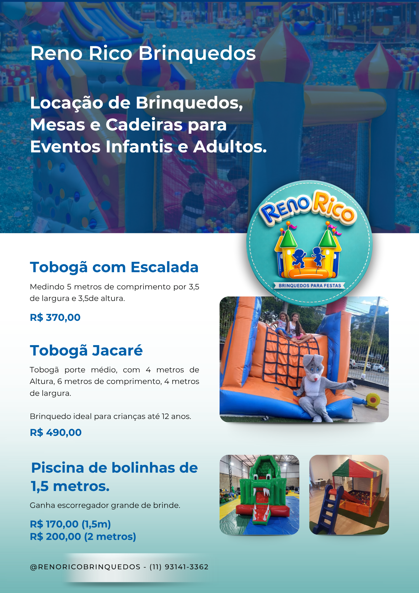 Locação de Brinquedos para Festas