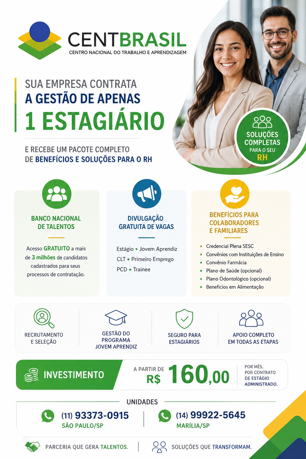 Gestão de Estagiários