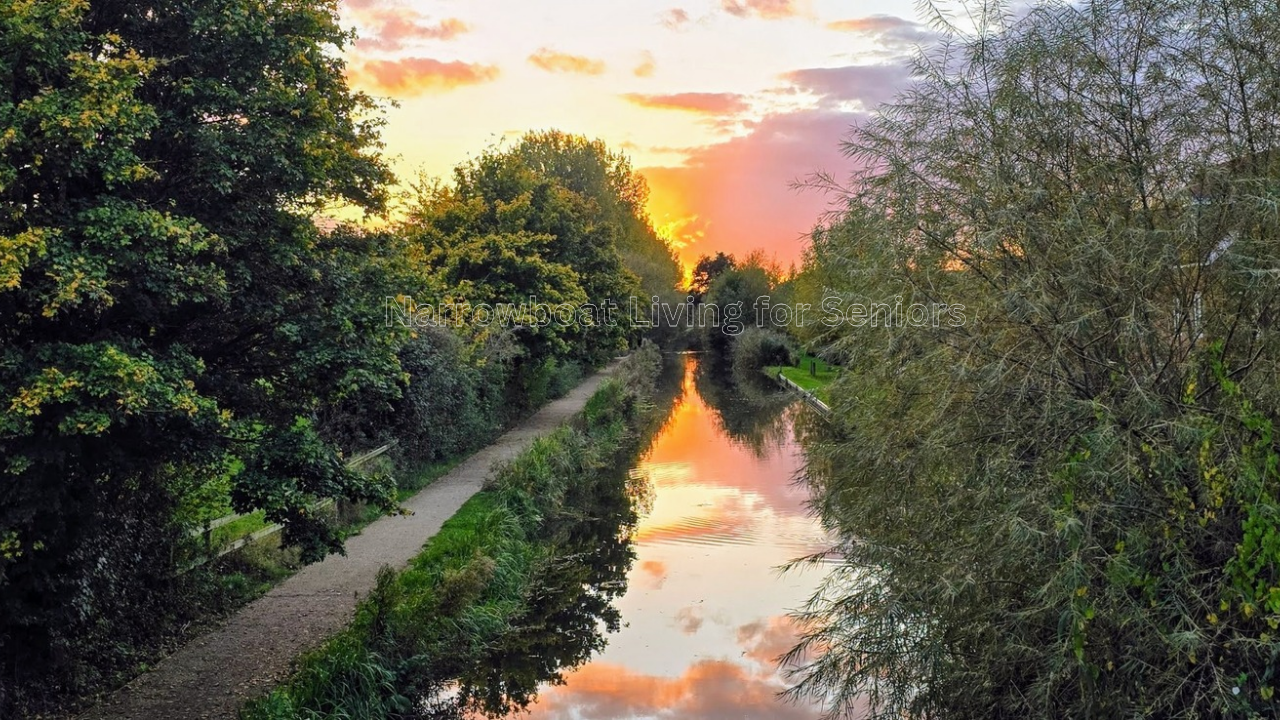 A4 Red Sky Photo Print in Landscape