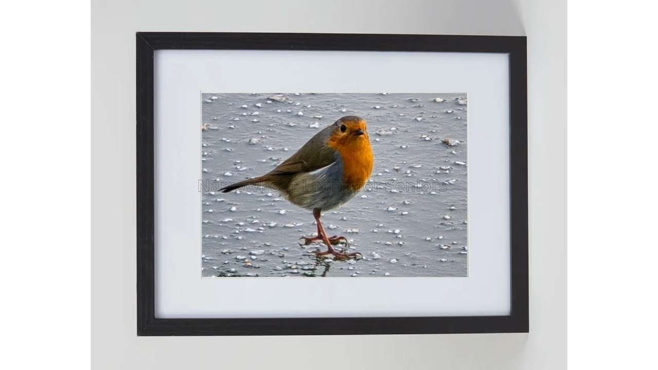 A4 photo print with frame in Landscape