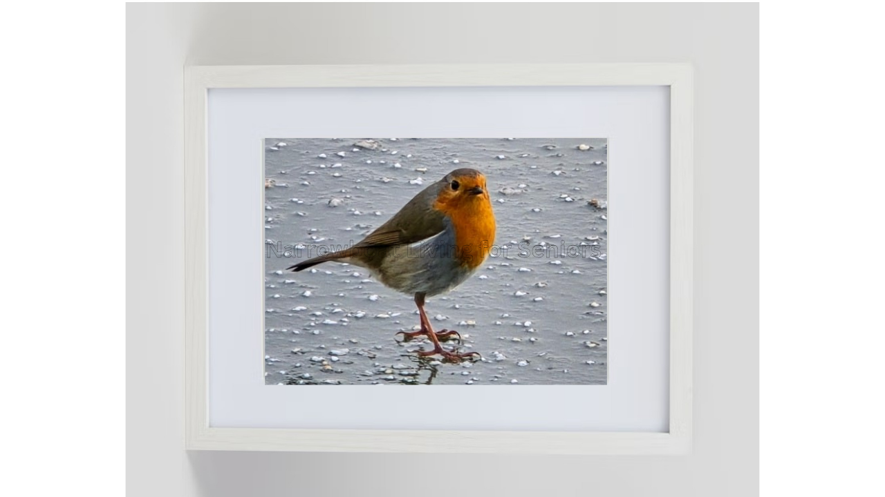 A4 photo print with frame in Landscape