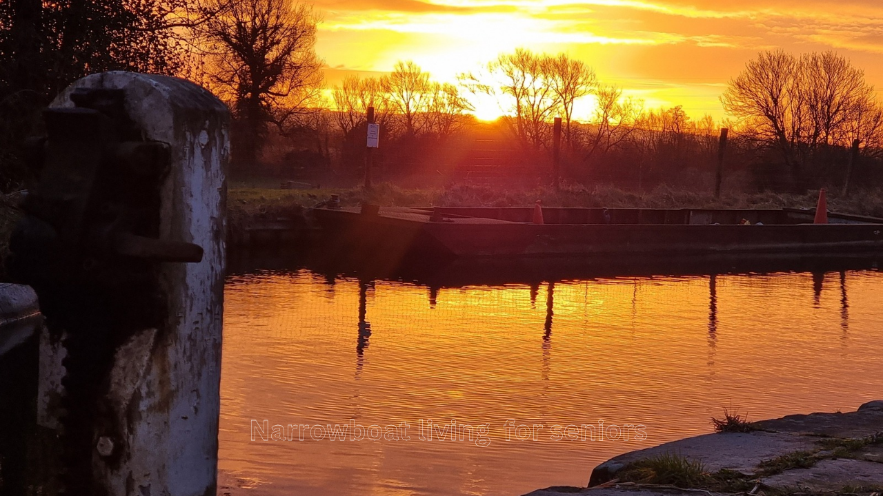 A4 sunrise photo print in lanscape