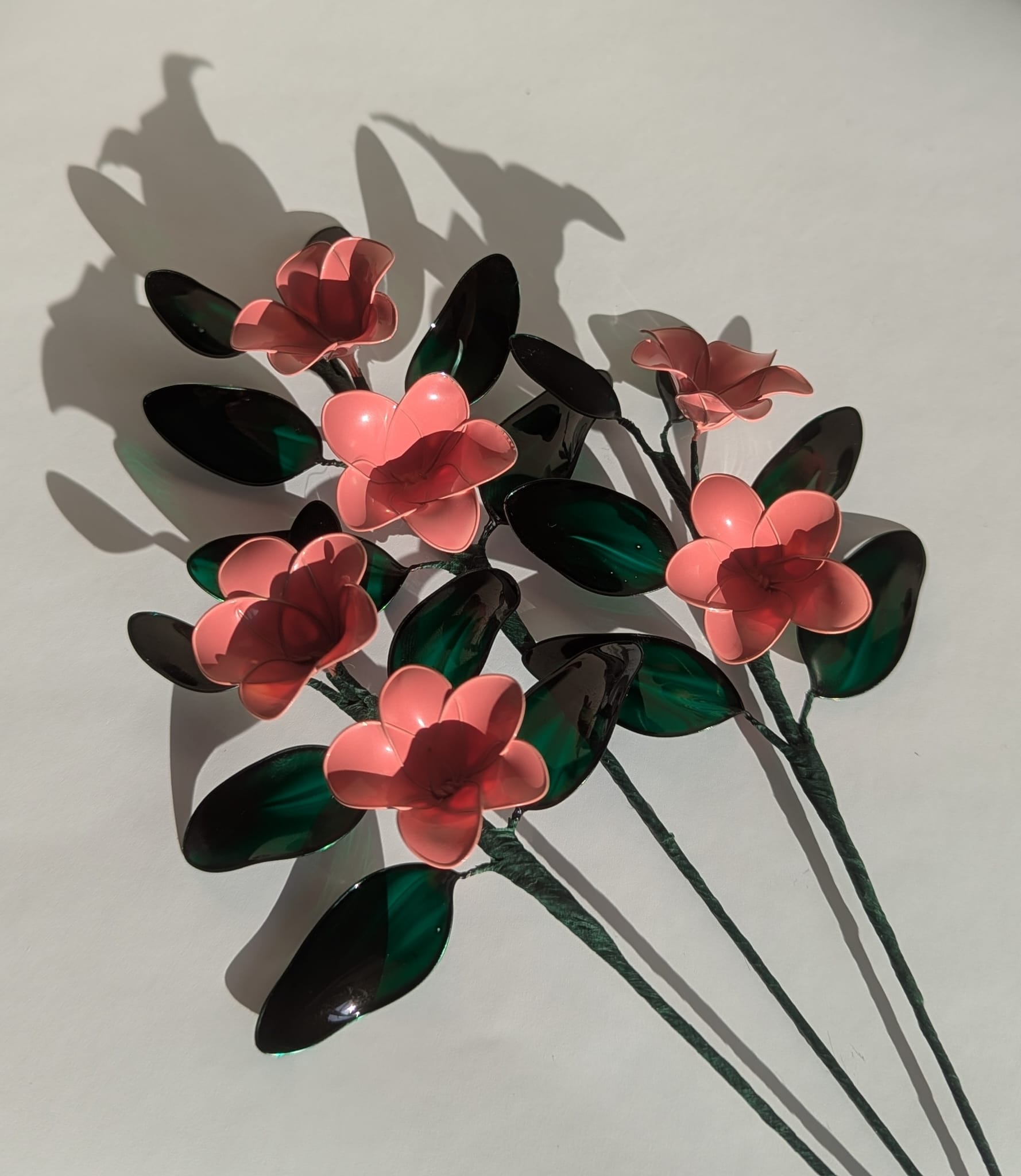 Bell Petal handmade glass resin