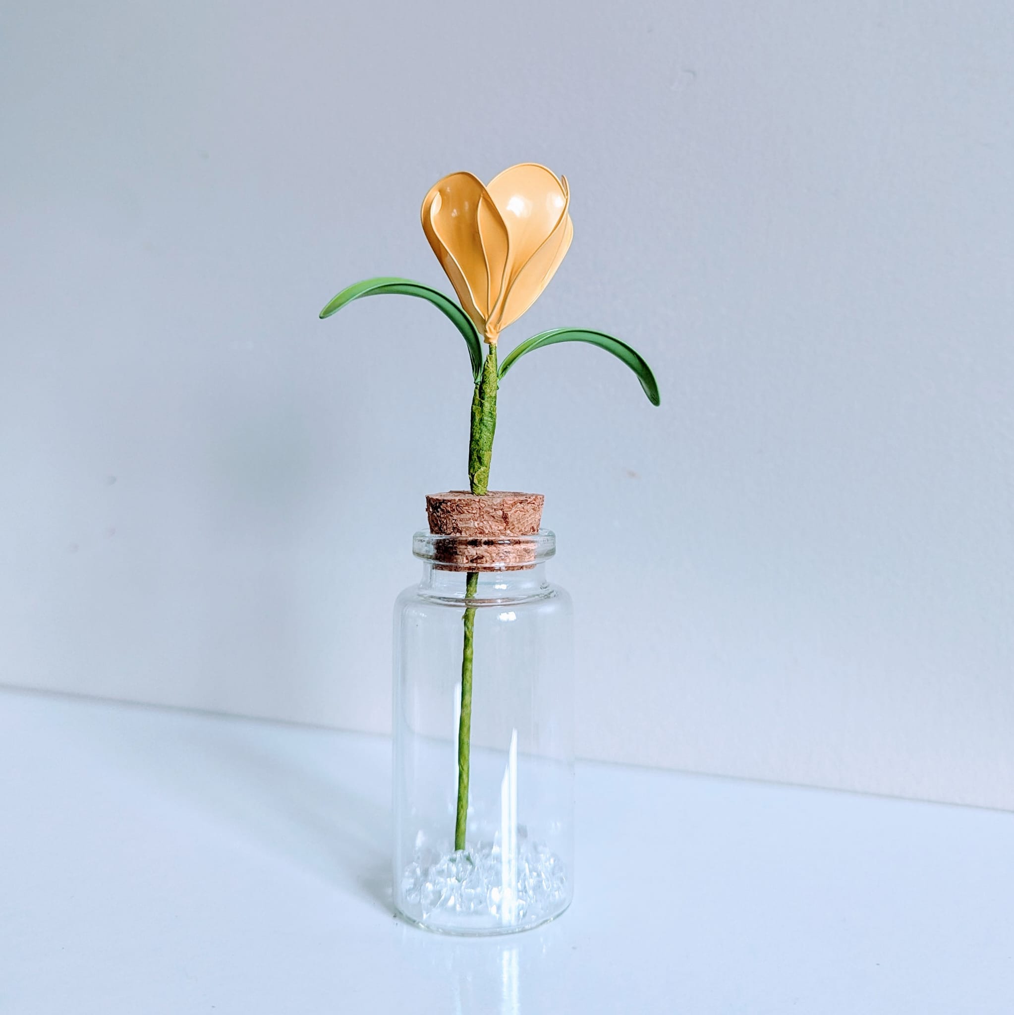 Mini Fleur handmade glass resin gift
