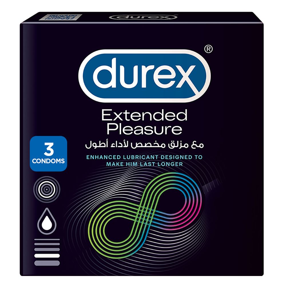 Durex Extended Pleasure Condoms 3S