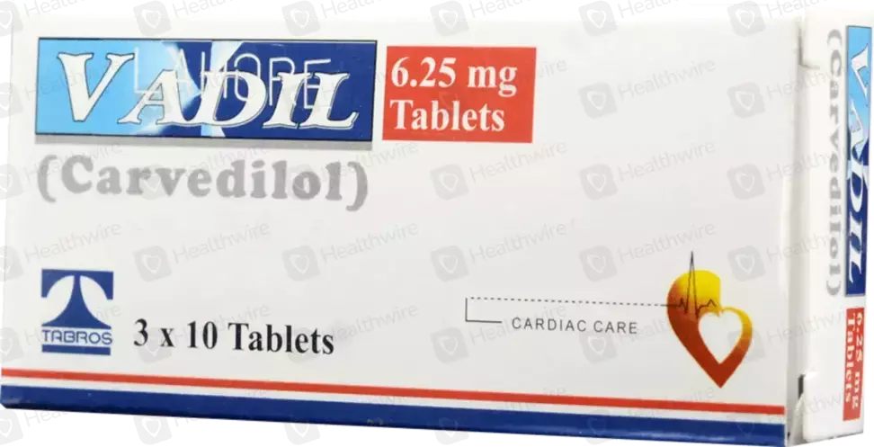 VADIL 6.25 mg Tablets