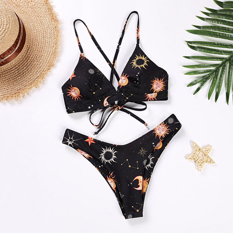 Sun and Moon Bikini Set