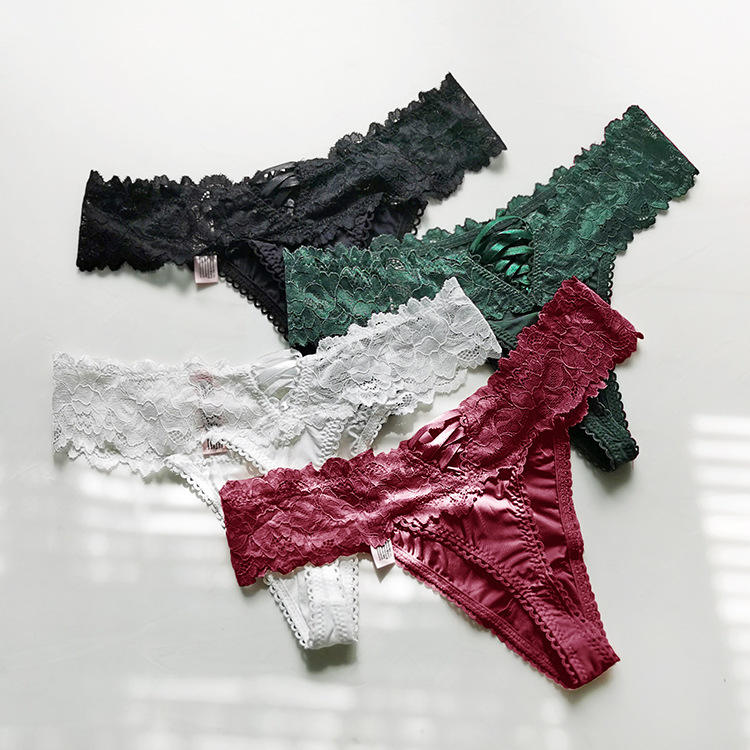 Lace Thong Panties 