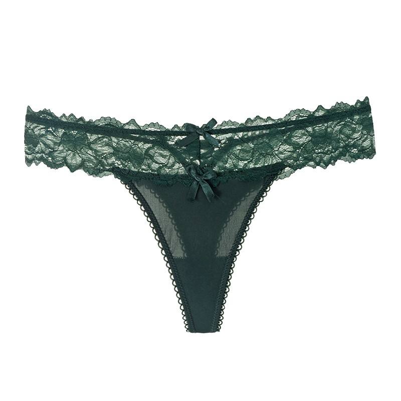 Lace Thong Panties 