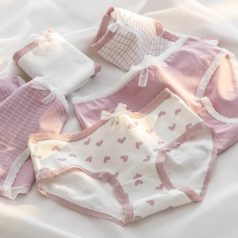 Women's Cotton Underwear Set