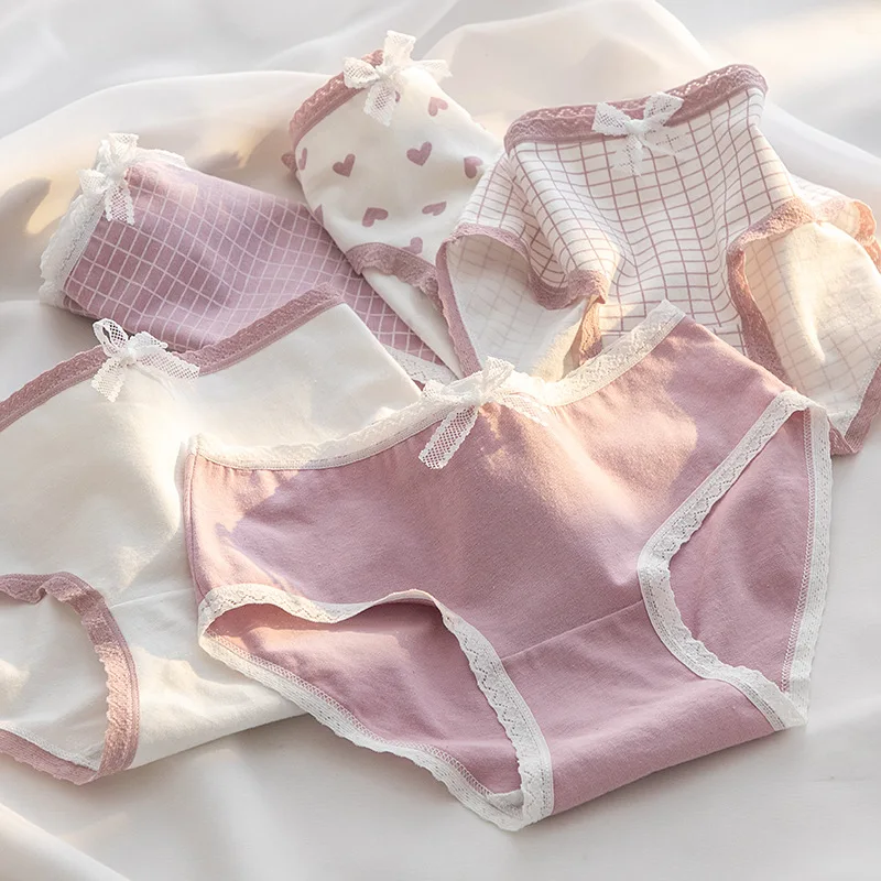 Women's Cotton Underwear Set
