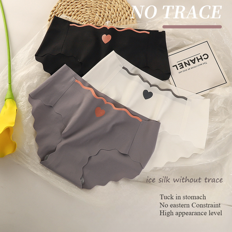 Women's No Trace Ice Silk Panties