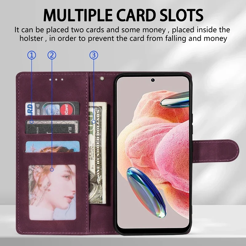 Leather Wallet Xiaomi Redmi Smartphone Case