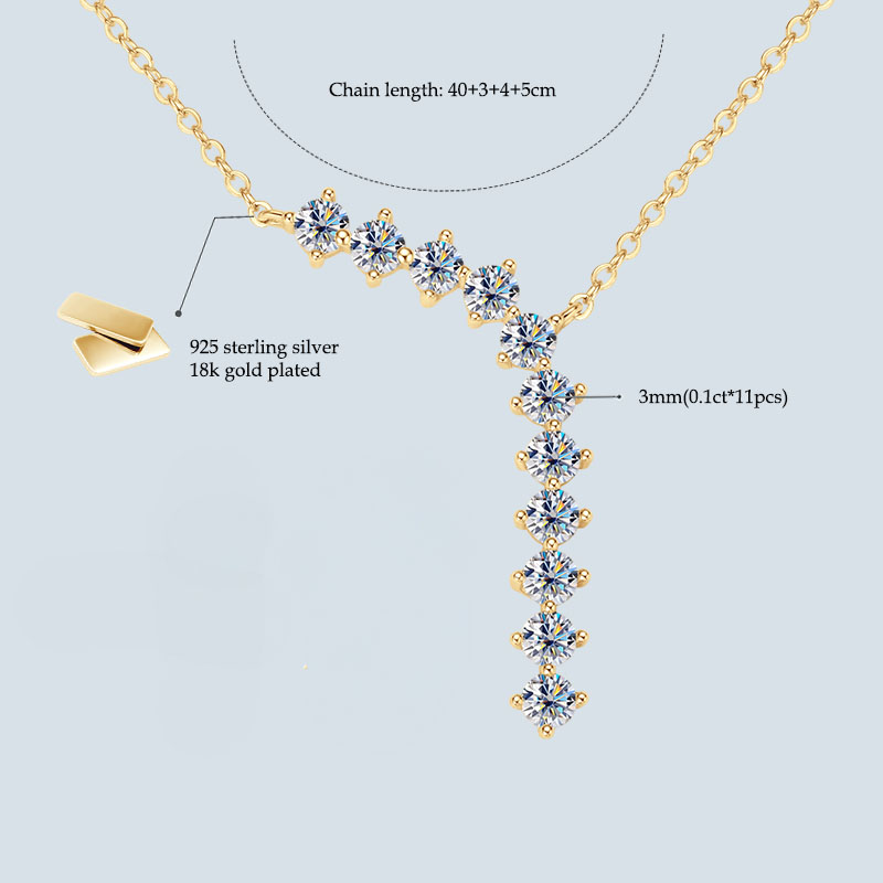 Moissanite Necklace