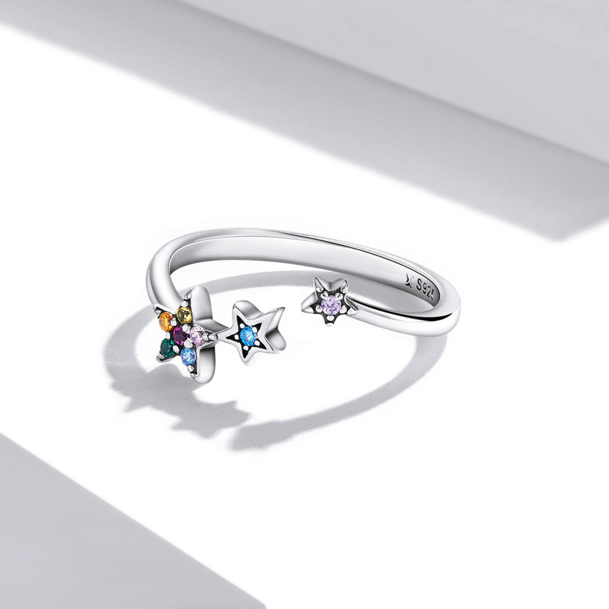 Sterling Silver Star Ring