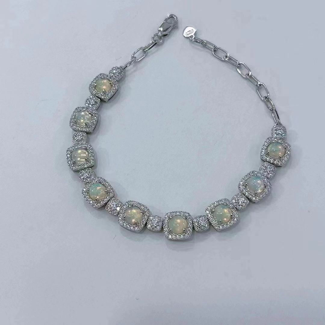 Elegant Opal Bracelet