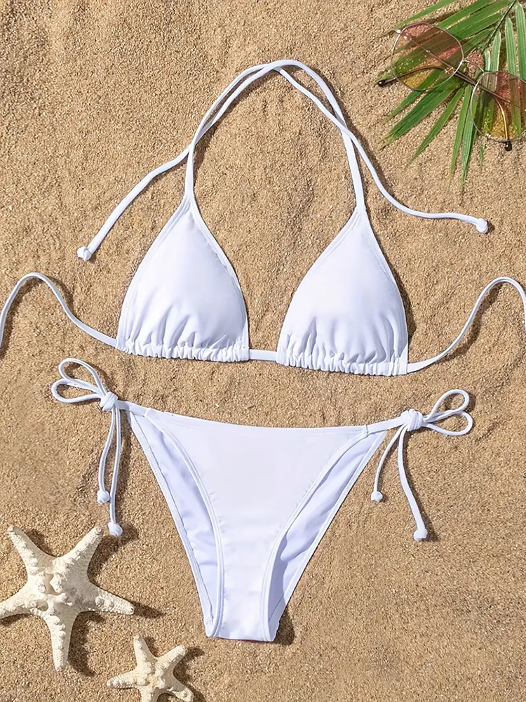 White Bikini Set