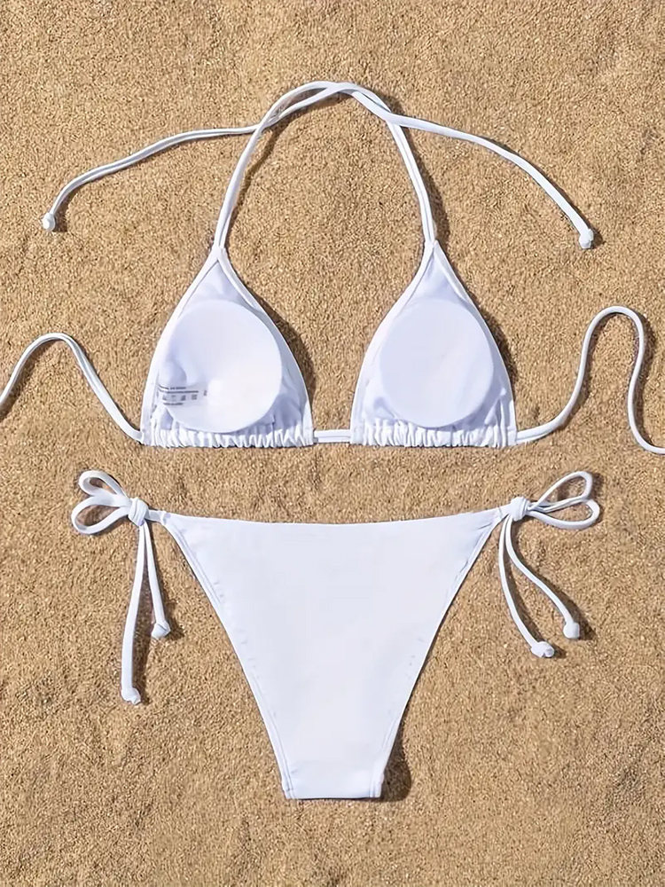White Bikini Set