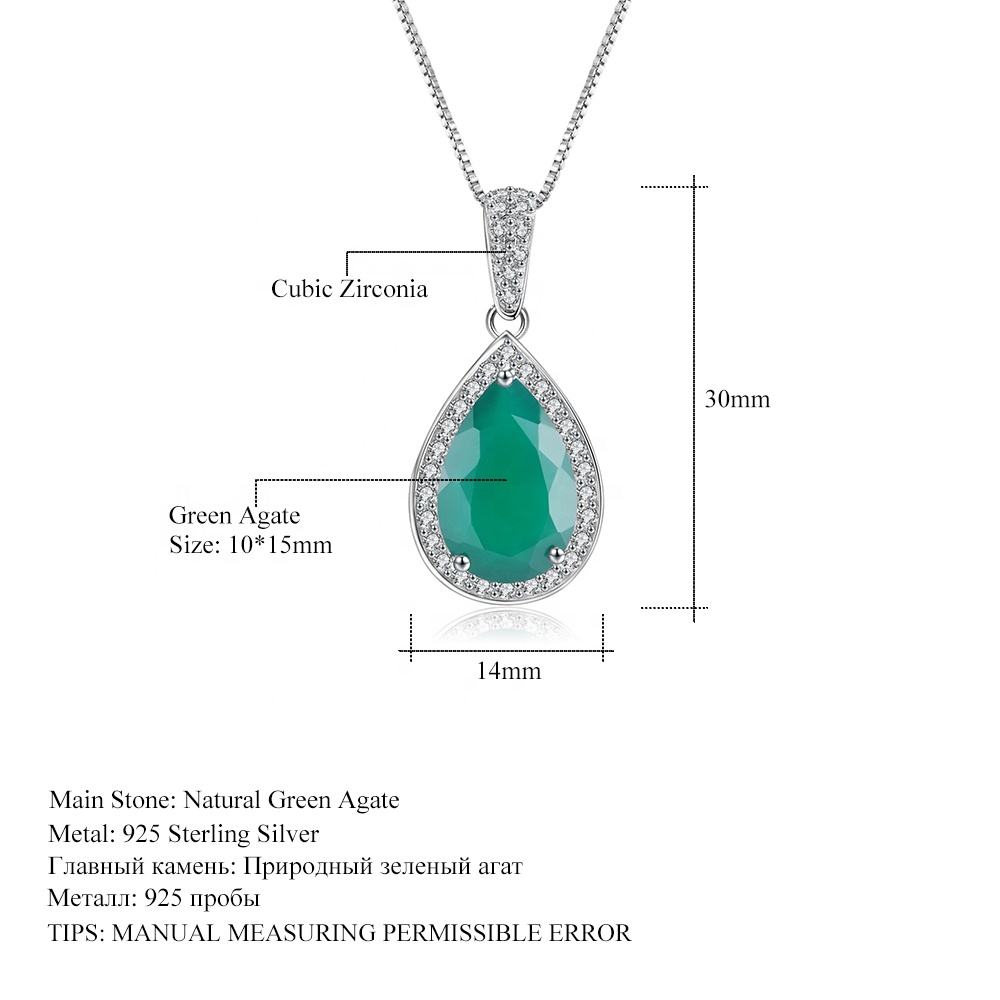 Emerald Pendant Necklace
