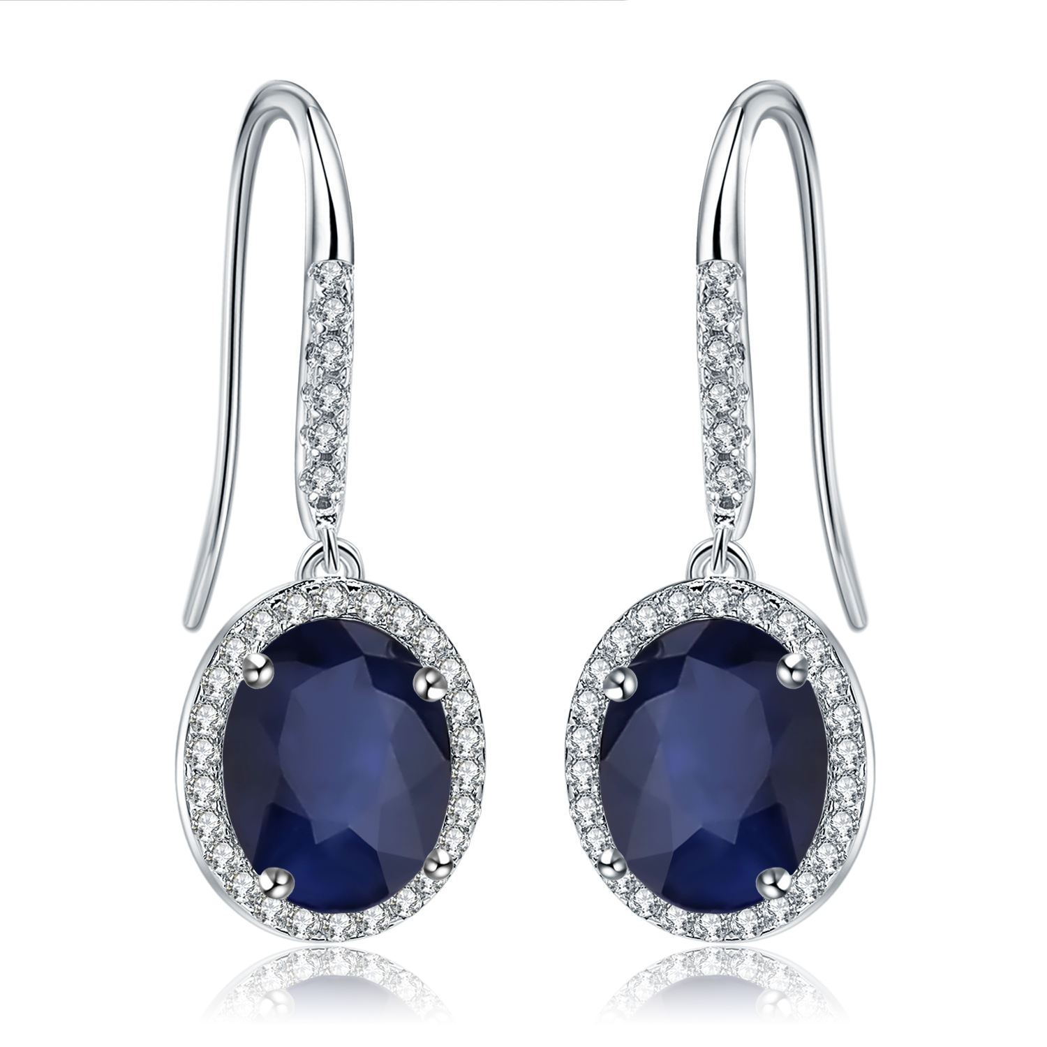 Natural Sapphire Earrings