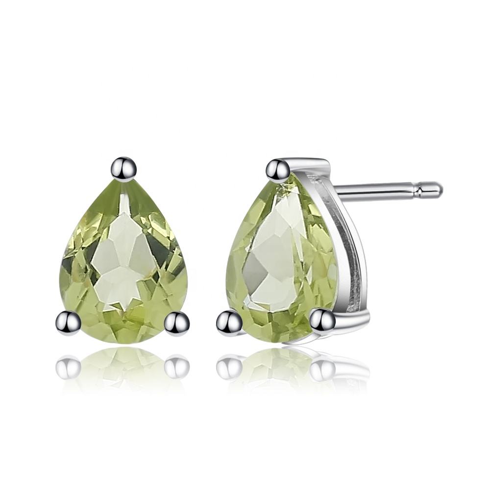 Natural Peridot Earrings