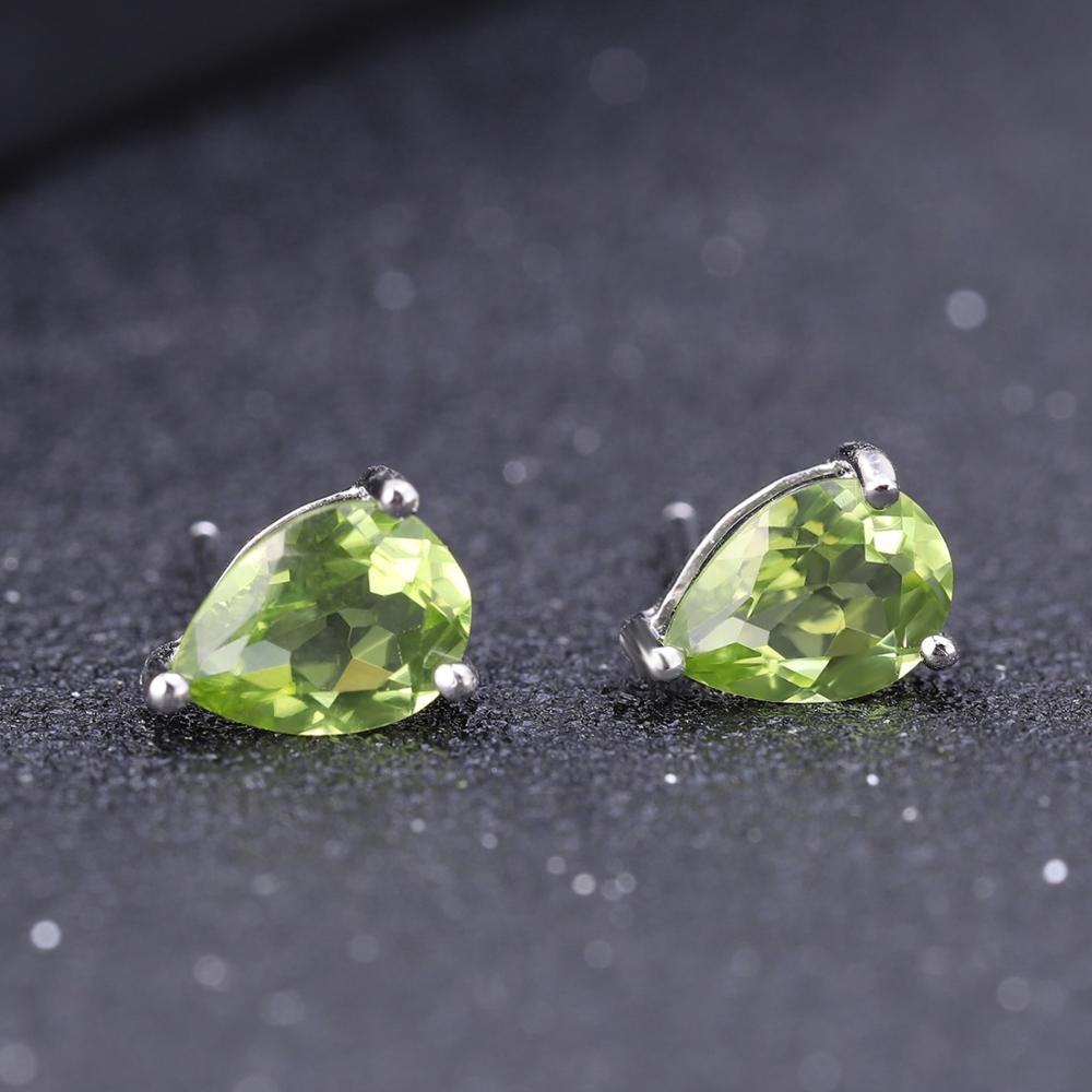 Natural Peridot Earrings