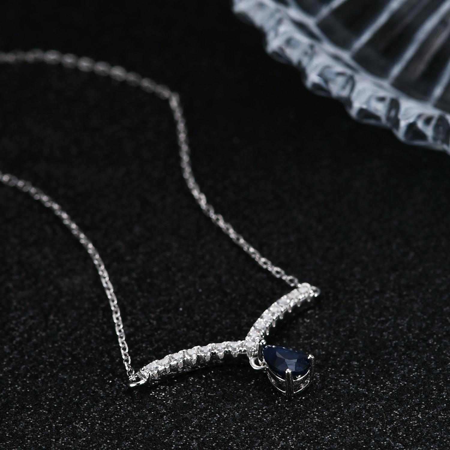 Elegant Sapphire Necklace