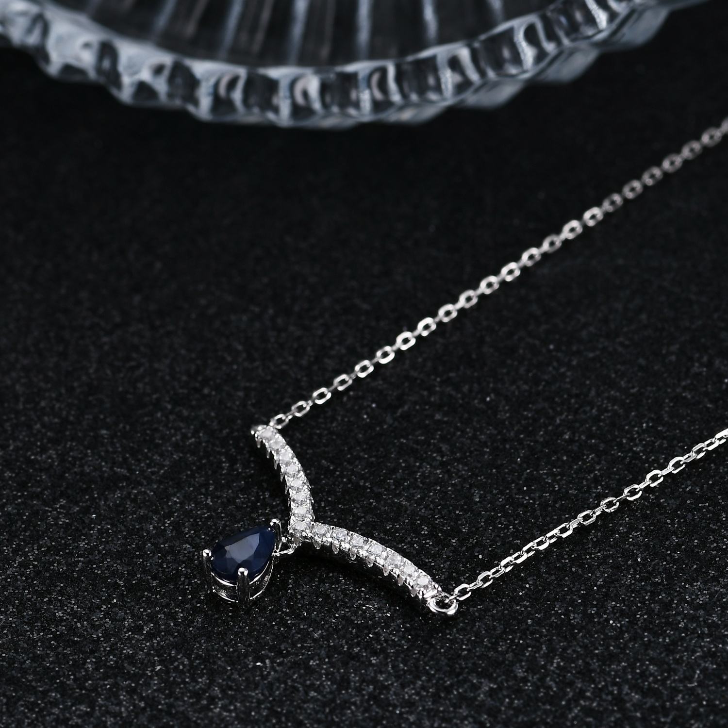 Elegant Sapphire Necklace
