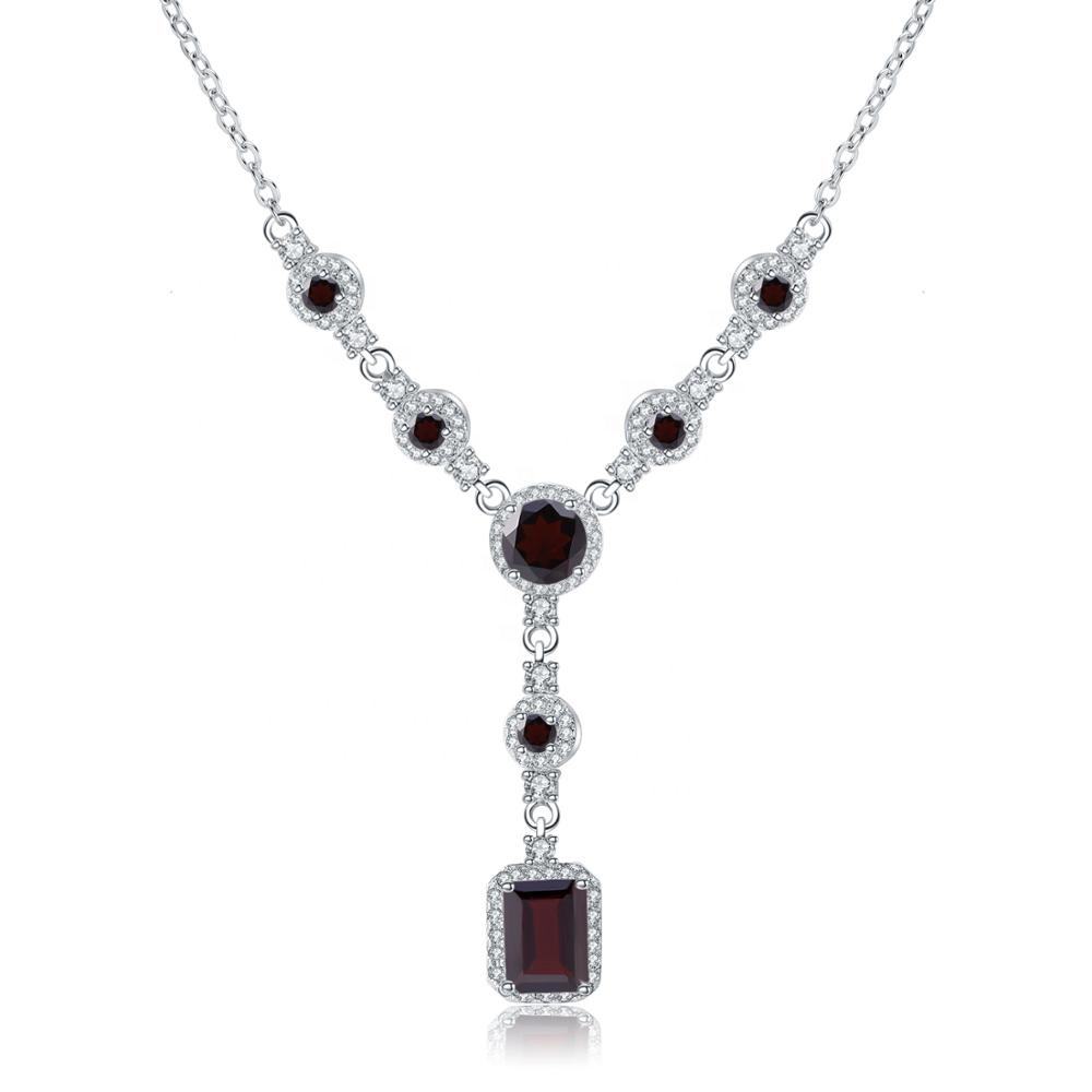Natural Garnet Necklace