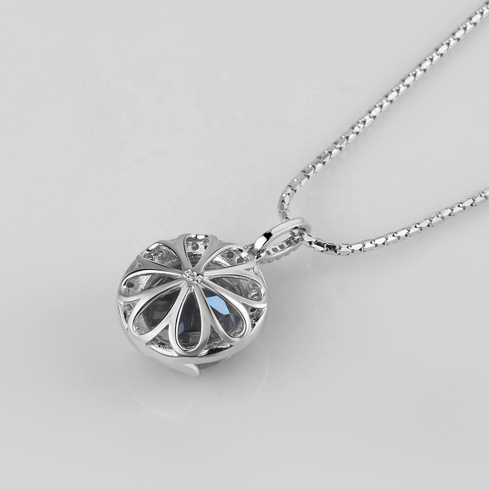 Elegant Blue Sapphire Necklace