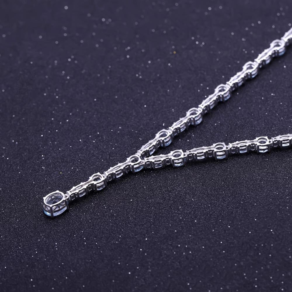 Sky Blue Topaz Necklace