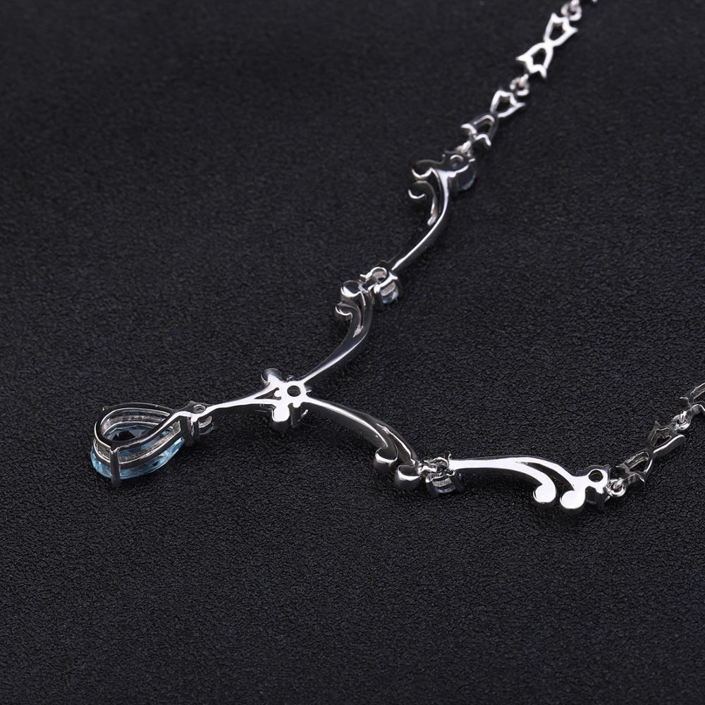 Sky Blue Topaz Necklace