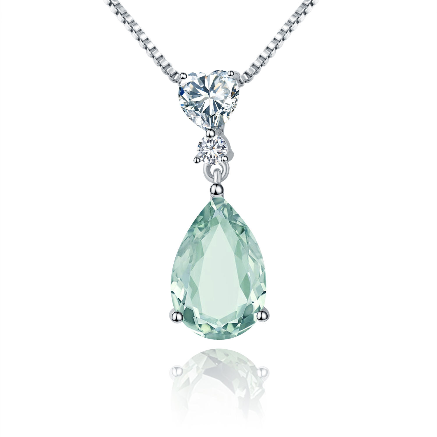 Elegant Teardrop Pendant Necklace