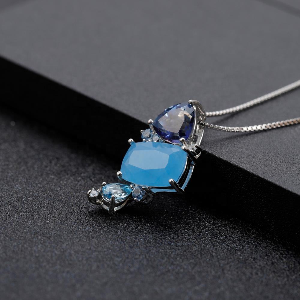 Natural Calcedony Necklace