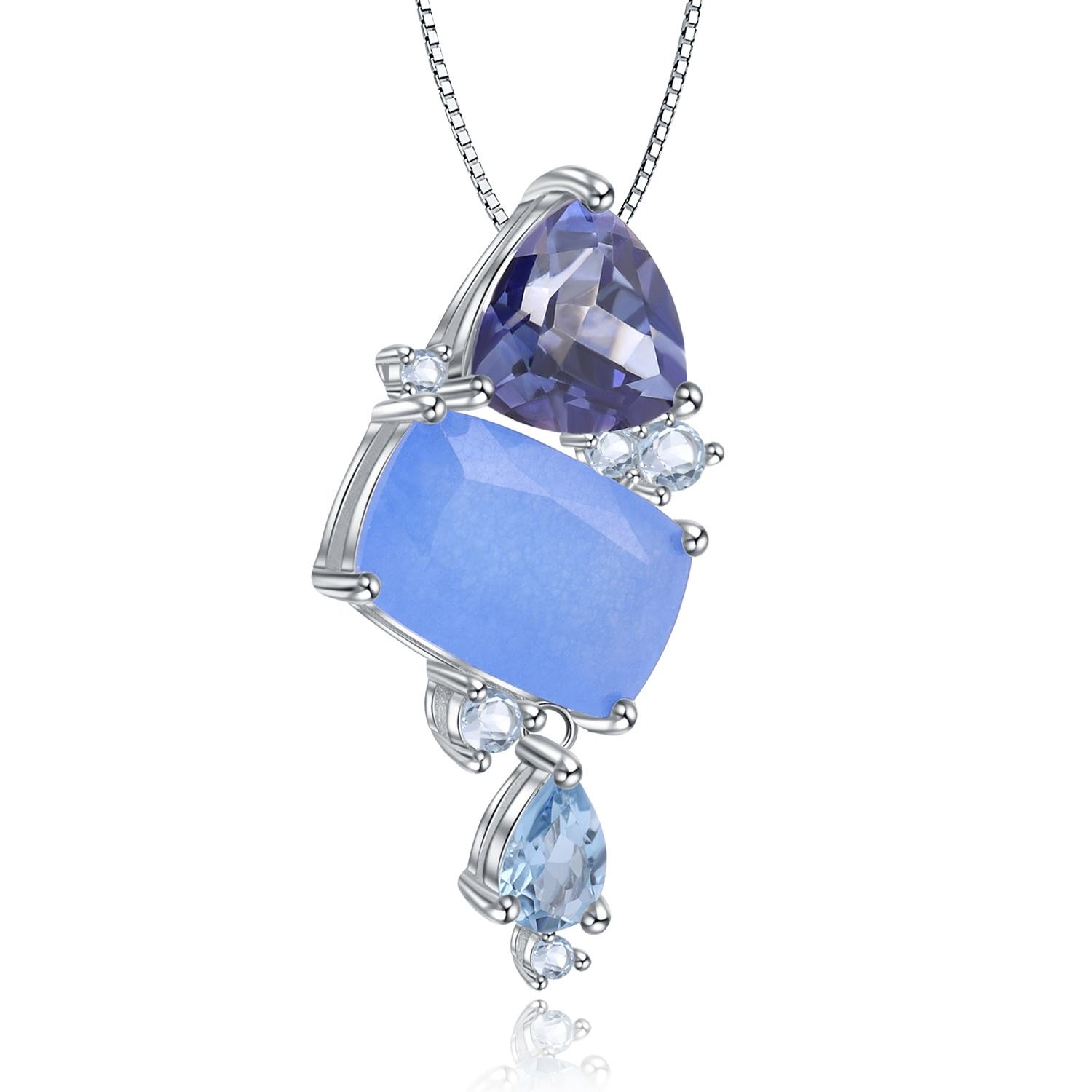 Natural Calcedony Necklace