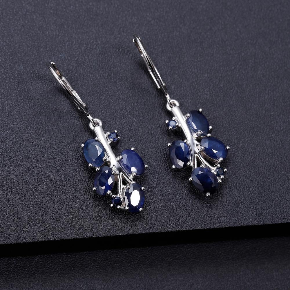 Blue Sapphire Earrings