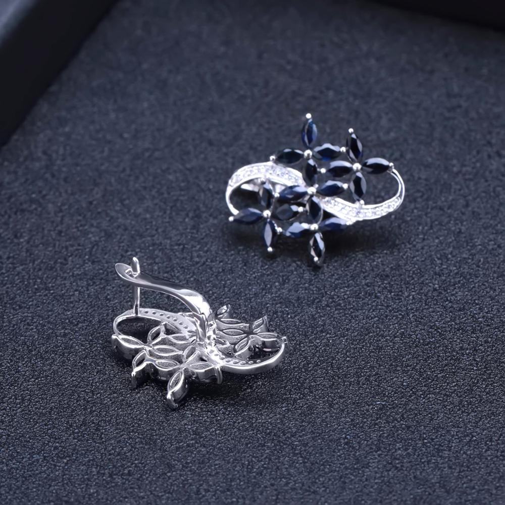 Natural Sapphire Earrings