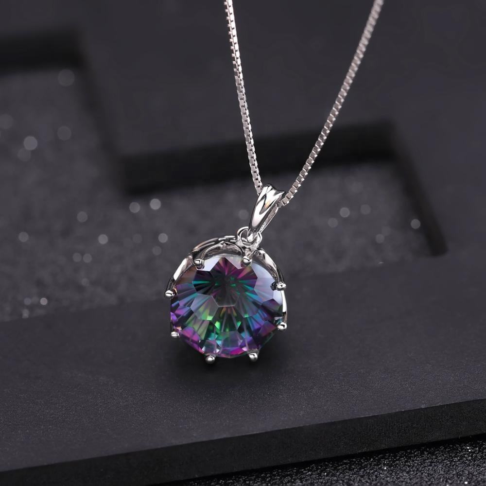 Mystic Quartz Pendant Necklace